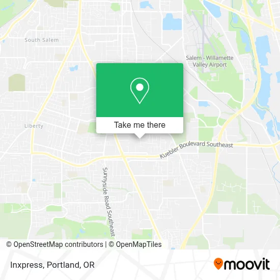 Inxpress map