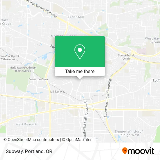 Subway map
