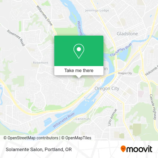 Solamente Salon map