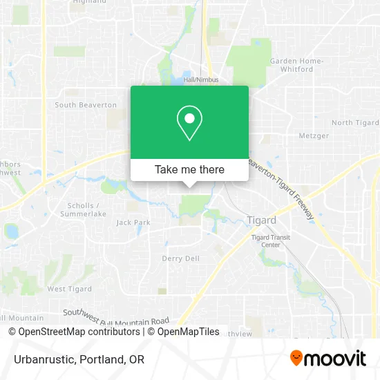 Urbanrustic map