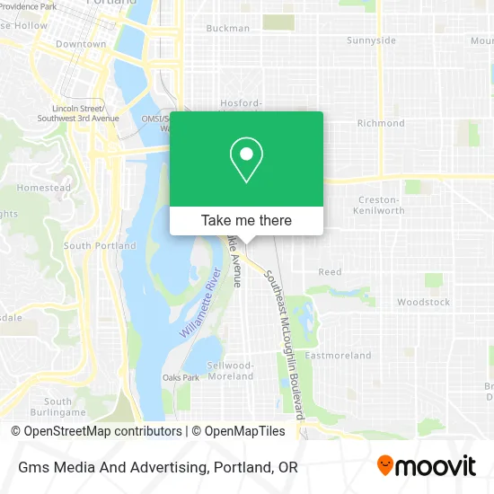 Gms Media And Advertising map