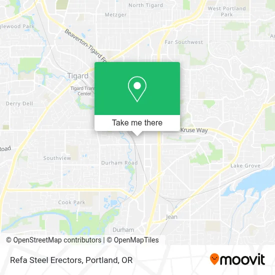 Refa Steel Erectors map
