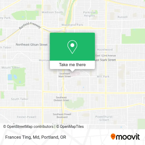 Frances Ting, Md map