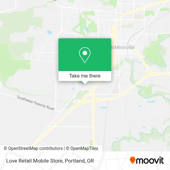 Love Retail Mobile Store map