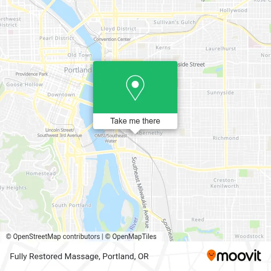Fully Restored Massage map