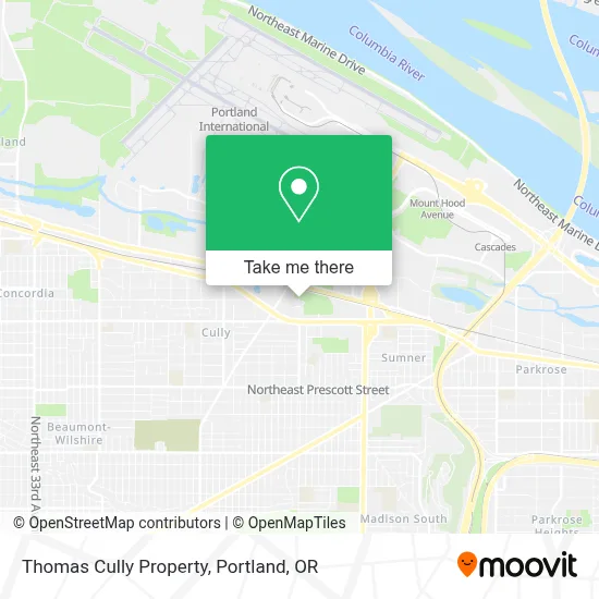 Thomas Cully Property map