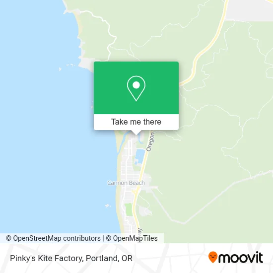 Pinky's Kite Factory map