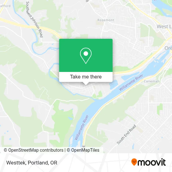 Westtek map