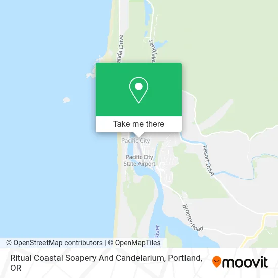 Ritual Coastal Soapery And Candelarium map