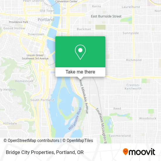 Bridge City Properties map