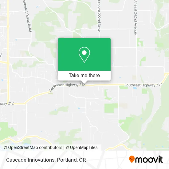 Cascade Innovations map