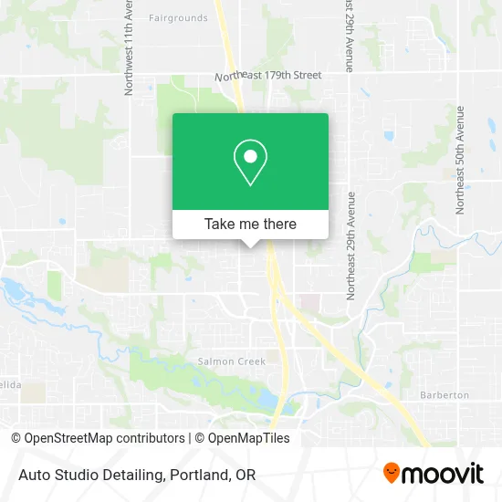 Auto Studio Detailing map