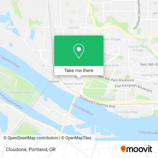 Cloudone map