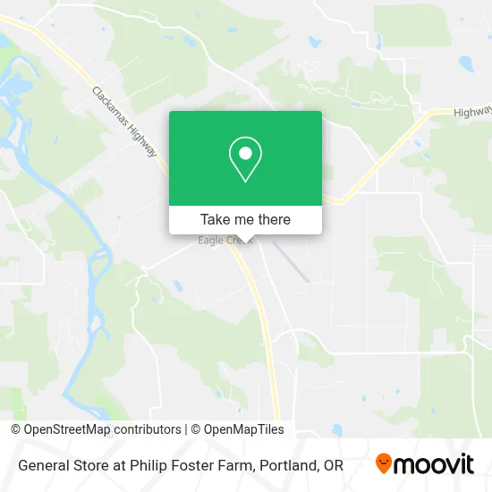 General Store at Philip Foster Farm map