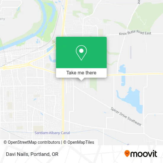 Davi Nails map