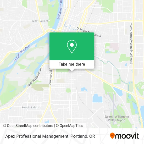 Apex Professional Management map