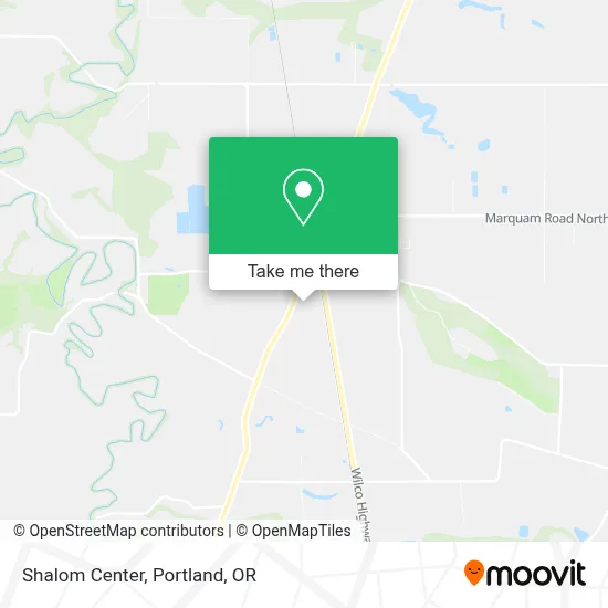 Shalom Center map