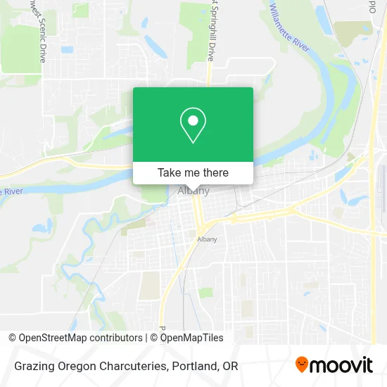 Grazing Oregon Charcuteries map
