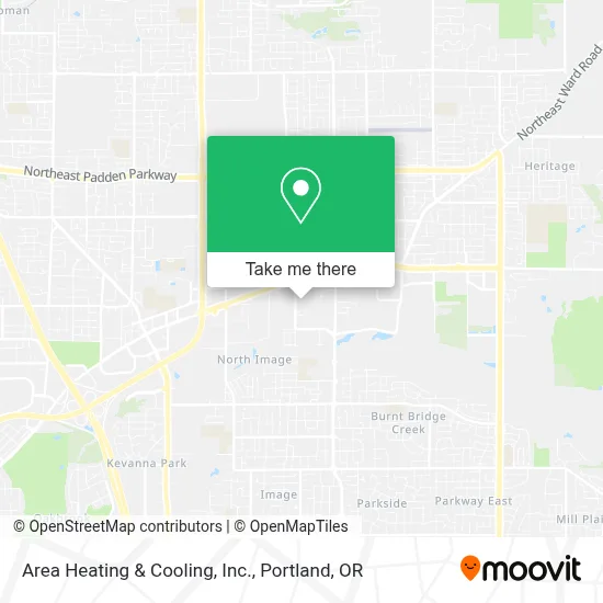 Area Heating & Cooling, Inc. map