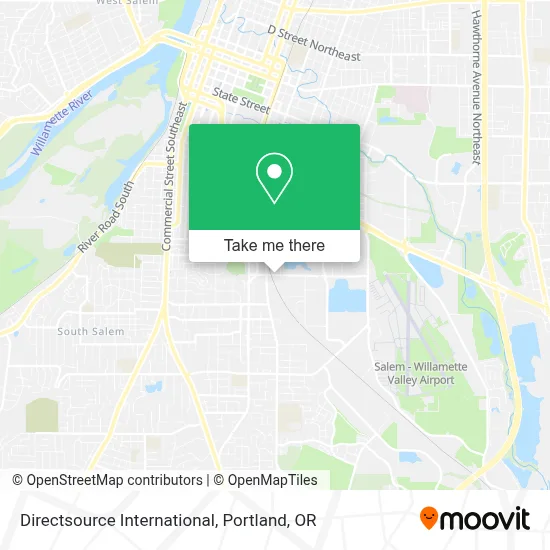 Directsource International map