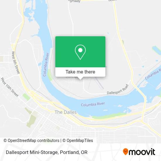 Dallesport Mini-Storage map