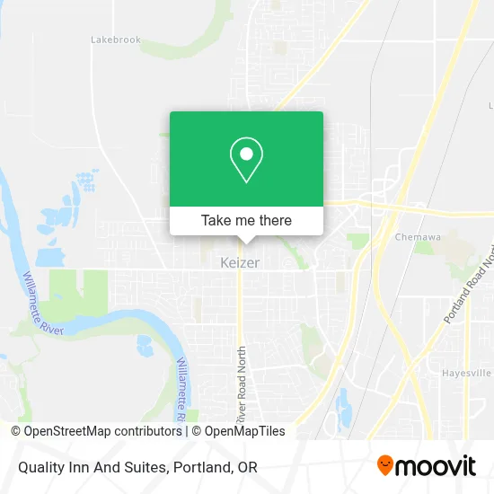 Quality Inn And Suites map