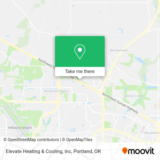Elevate Heating & Cooling, Inc map