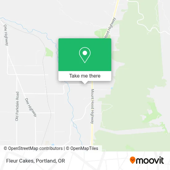 Fleur Cakes map