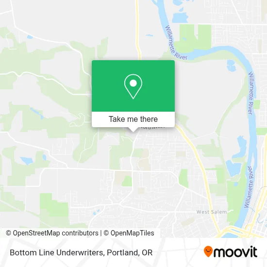 Bottom Line Underwriters map