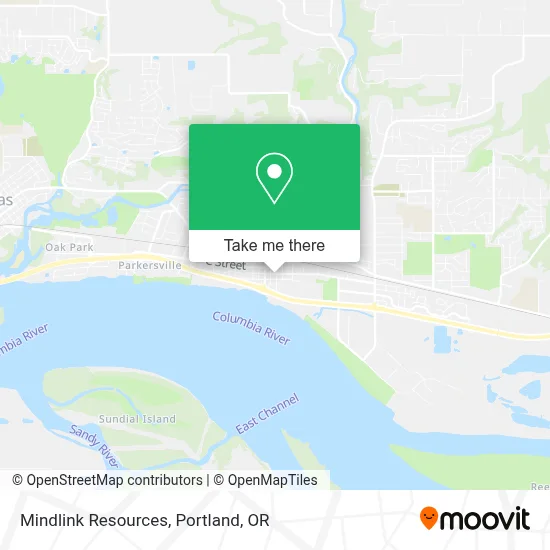 Mindlink Resources map