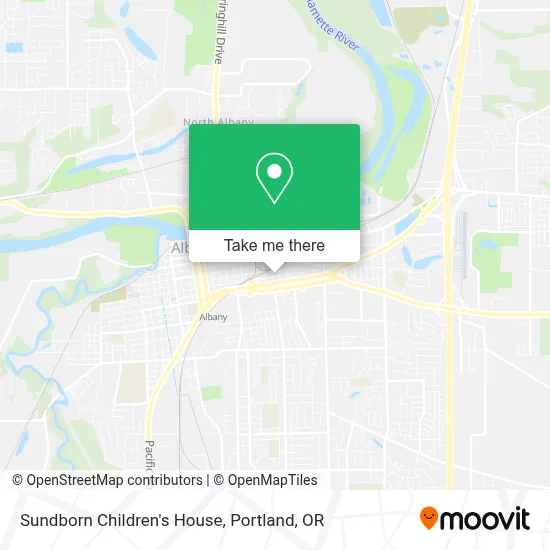Sundborn Children's House map