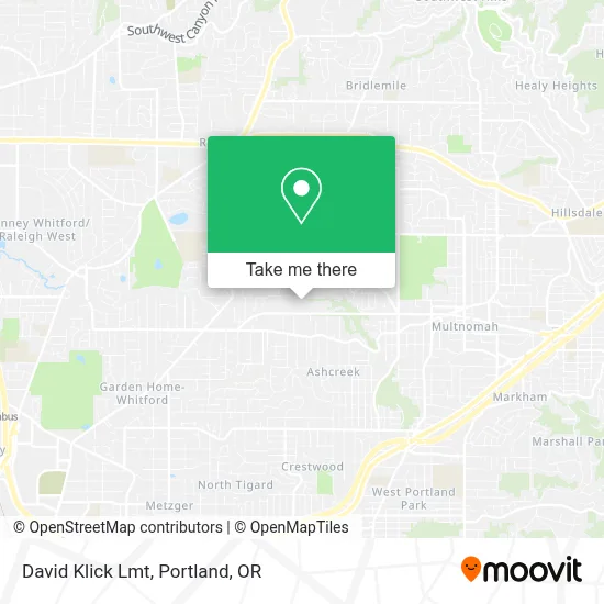 David Klick Lmt map