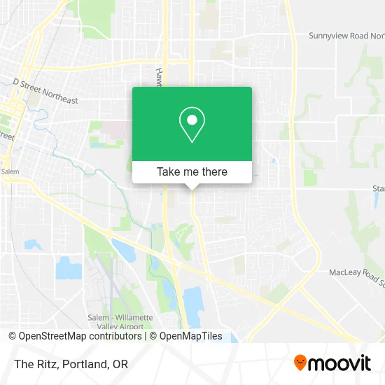 The Ritz map