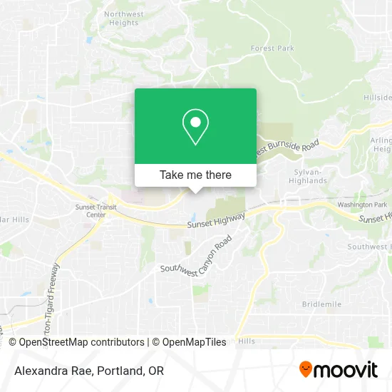 Alexandra Rae map