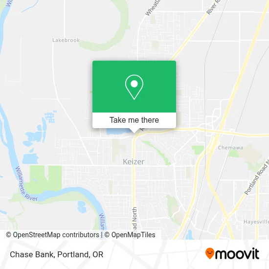 Chase Bank map