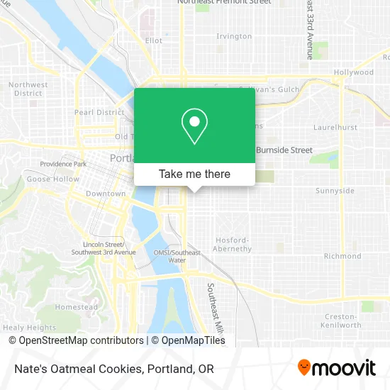 Nate's Oatmeal Cookies map