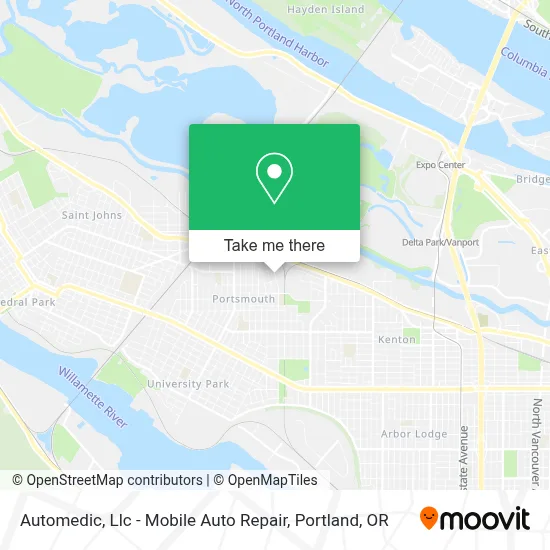 Automedic, Llc - Mobile Auto Repair map