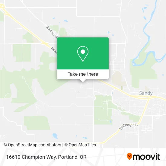 Mapa de 16610 Champion Way