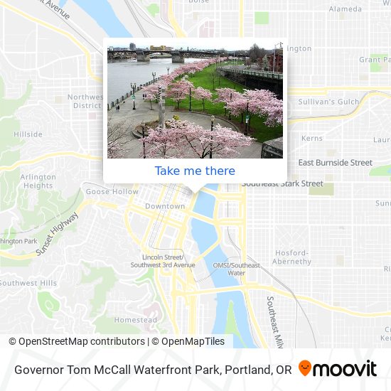 Tom McCall Waterfront Park of Portland