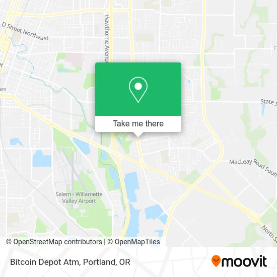 Bitcoin Depot Atm map