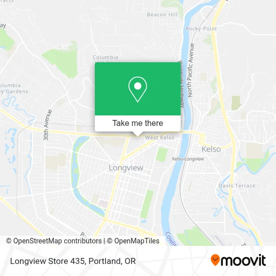 Longview Store 435 map