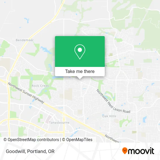 Goodwill map