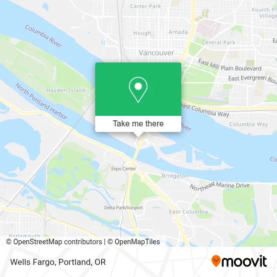 Wells Fargo map