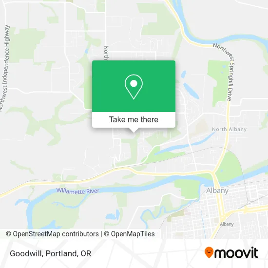 Goodwill map