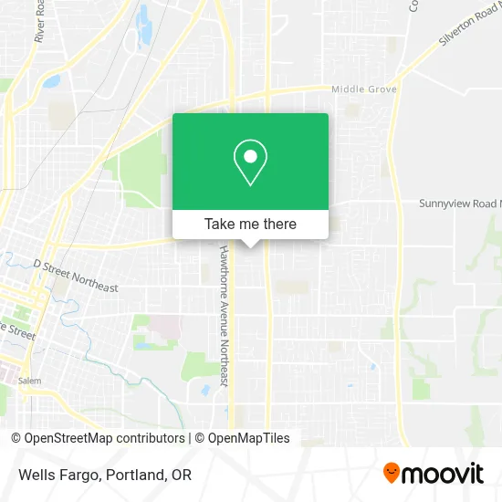 Wells Fargo map