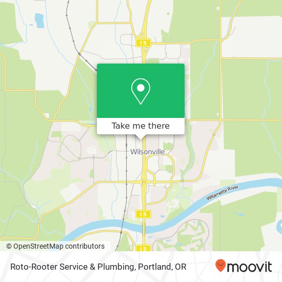 Mapa de Roto-Rooter Service & Plumbing