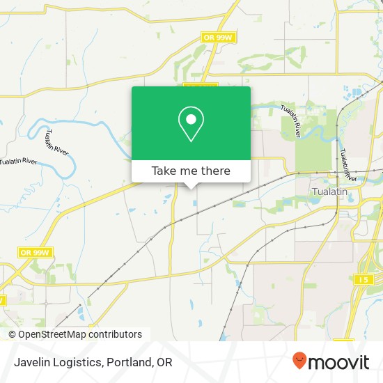 Mapa de Javelin Logistics
