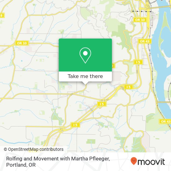 Mapa de Rolfing and Movement with Martha Pfleeger