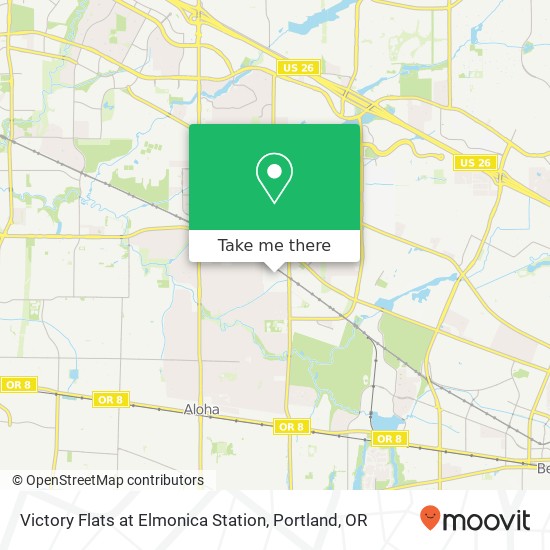 Mapa de Victory Flats at Elmonica Station