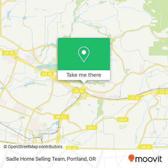 Mapa de Sadle Home Selling Team